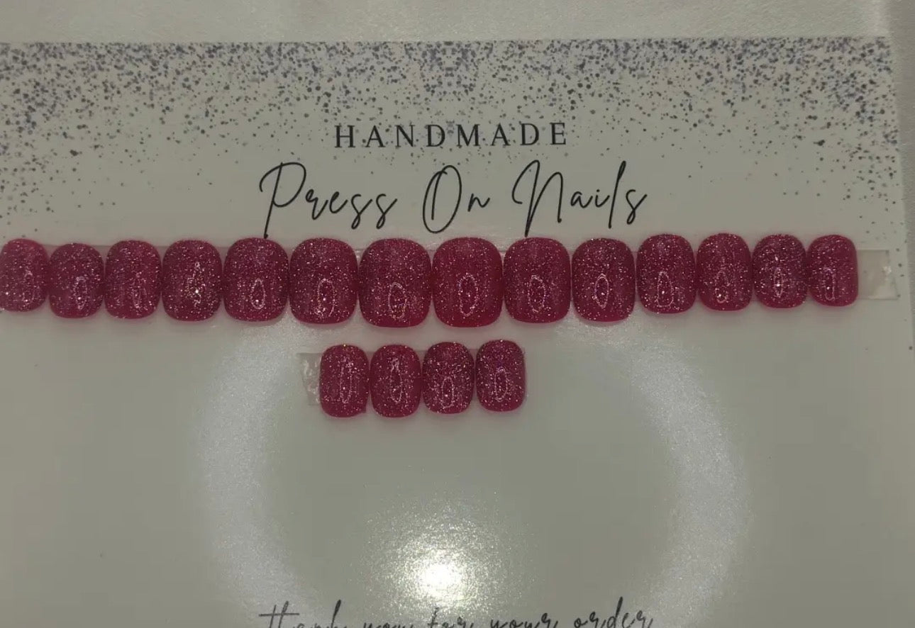 Sweet nail drip (Gel press on nails)