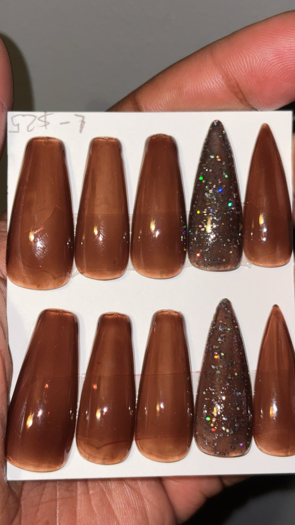 Sweet nail drip (Gel press on nails)