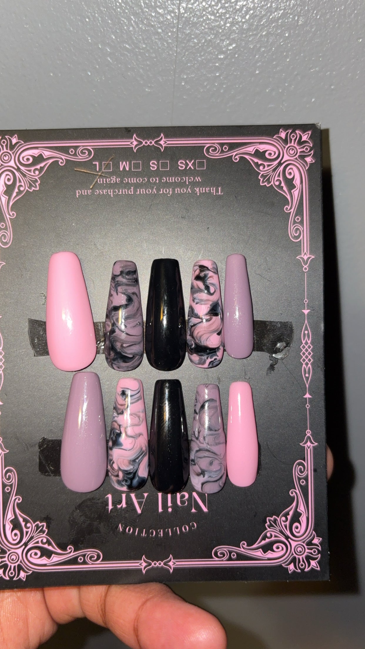 Sweet nail drip (Gel press on nails)
