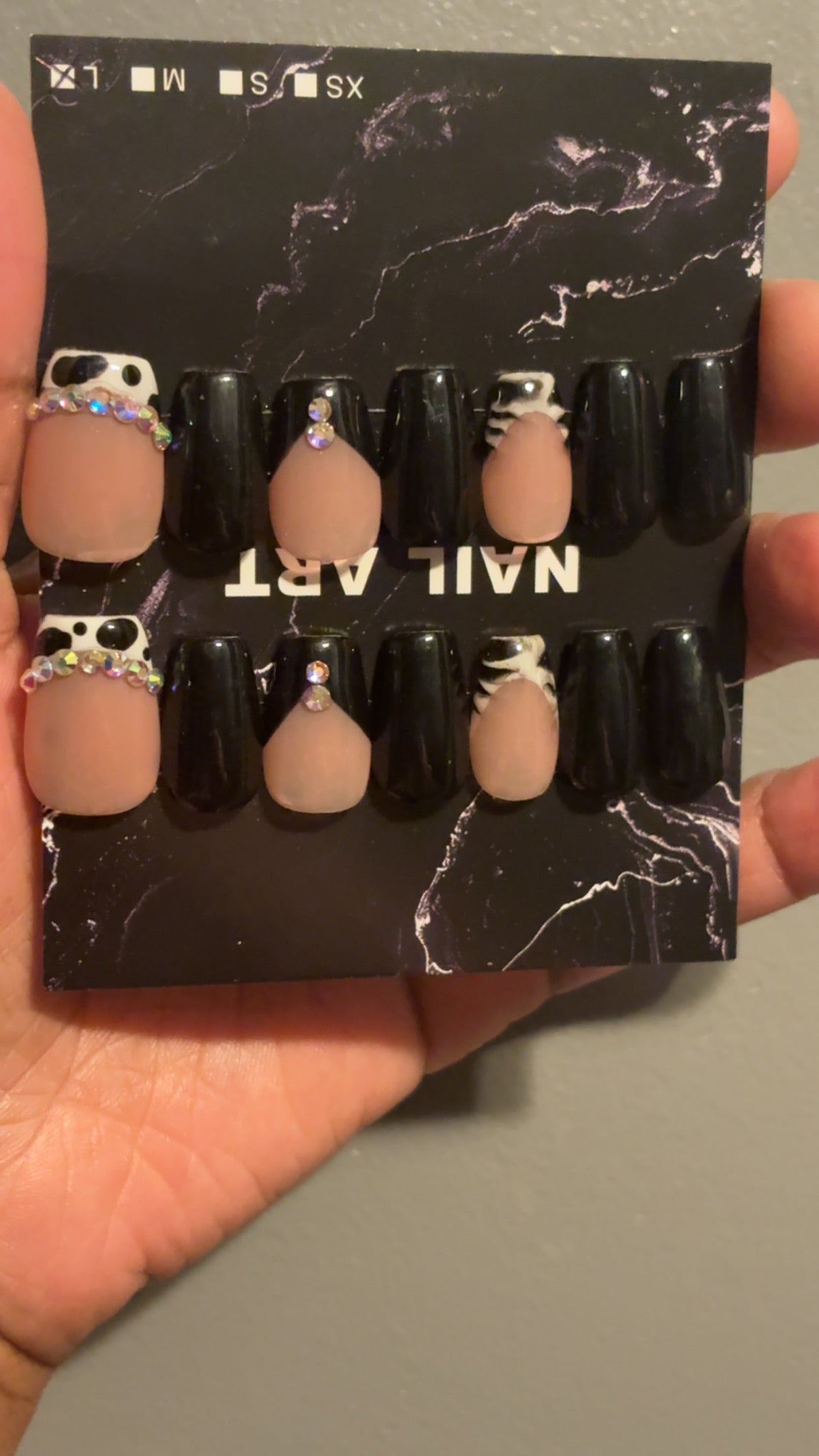 Sweet nail drip (Gel press on nails)