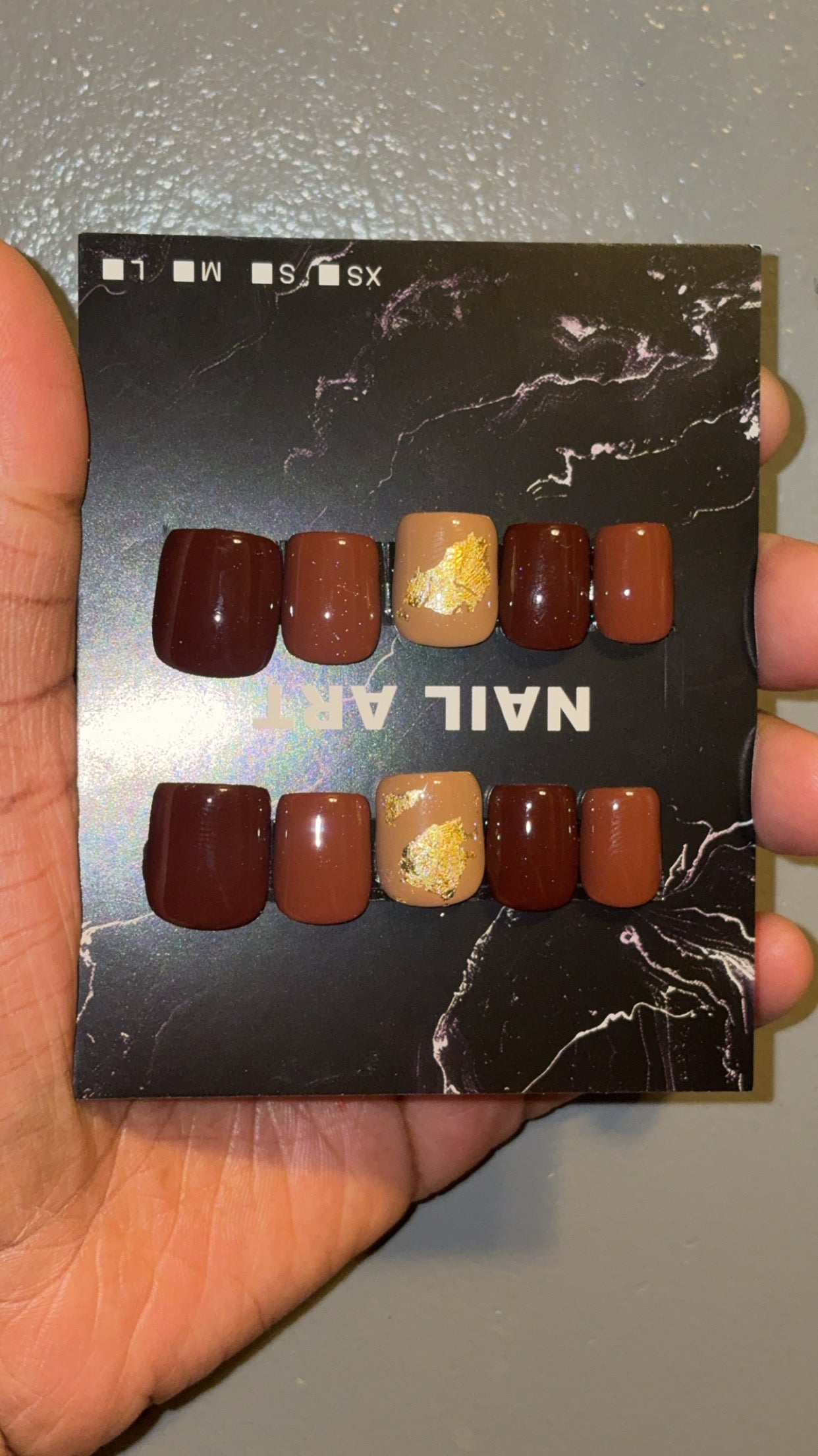 Sweet nail drip (Gel press on nails)