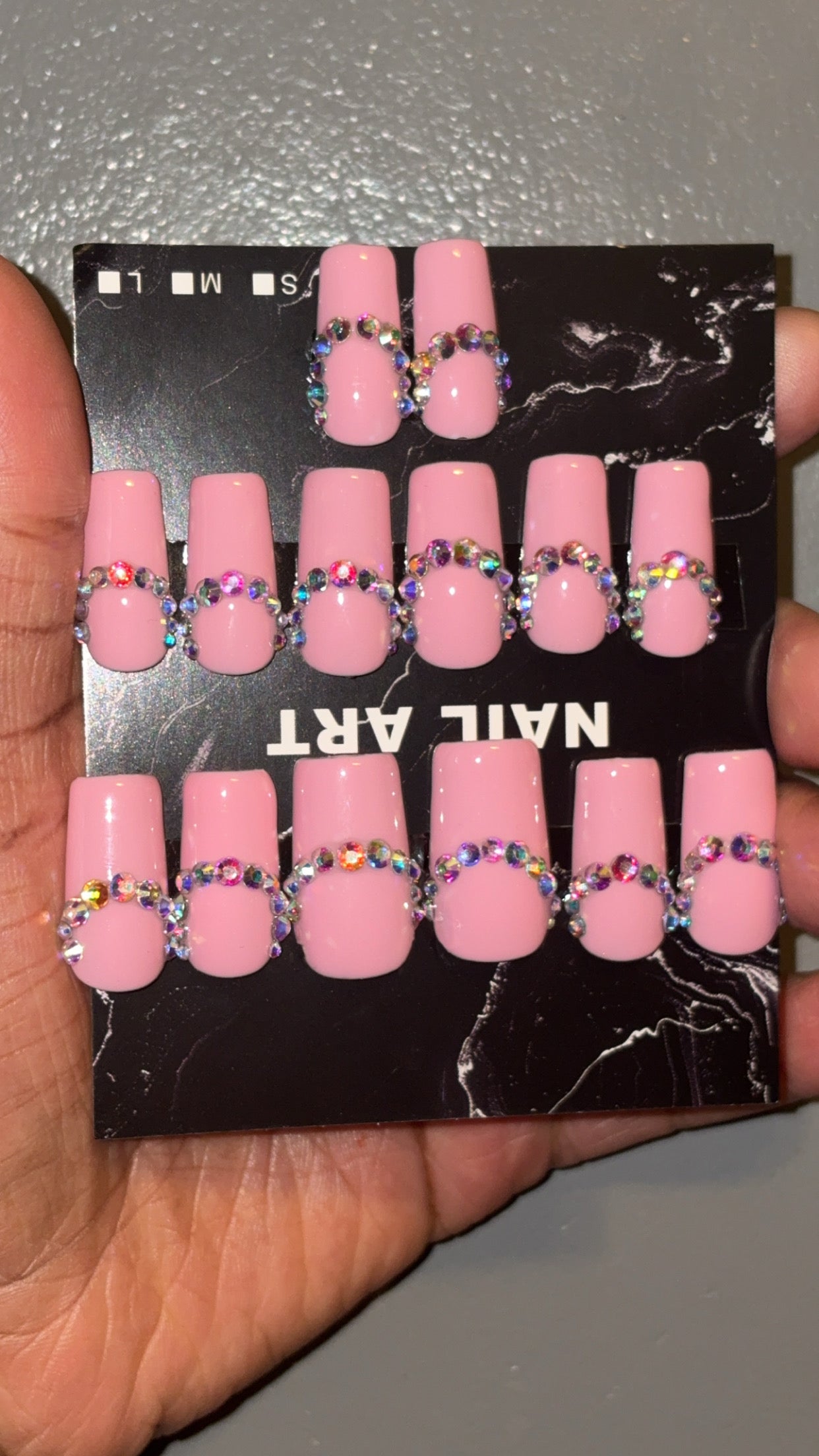 Sweet nail drip (Gel press on nails)