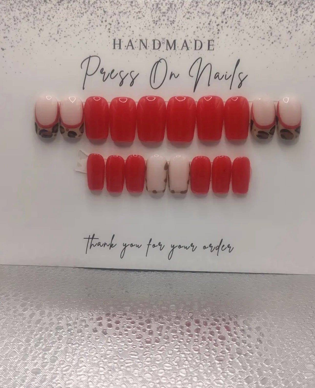 Sweet nail drip (Gel press on nails)